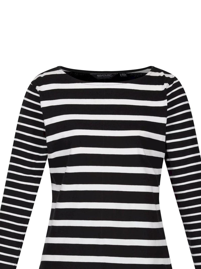 Regatta - T-shirt FARIDA Noir Blanc - Kiabi