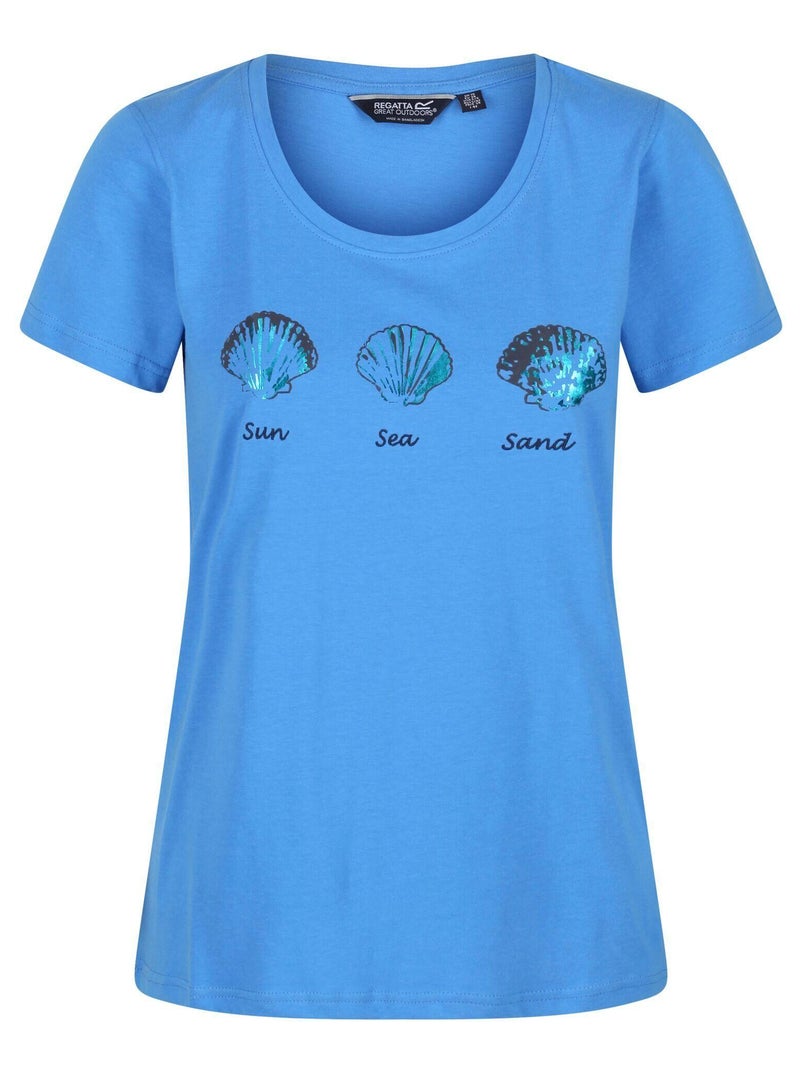 Regatta - T-shirt FILANDRA Bleu clair - Kiabi