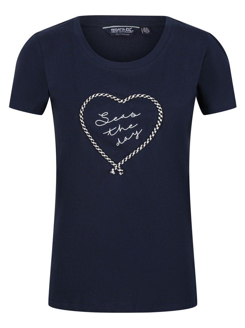 Regatta - T-shirt FILANDRA Bleu marine - Kiabi