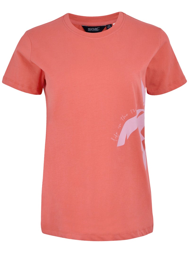 Regatta - T-shirt FILANDRA Orange clair - Kiabi