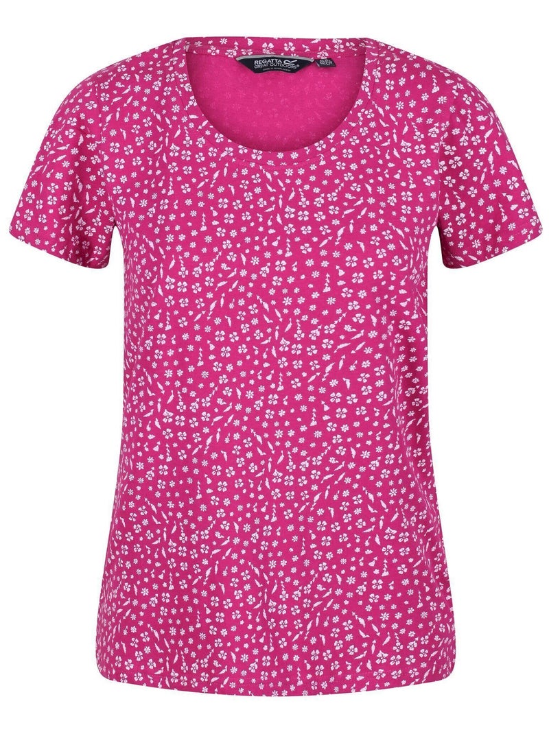 Regatta - T-shirt FILANDRA Rose fushia - Kiabi