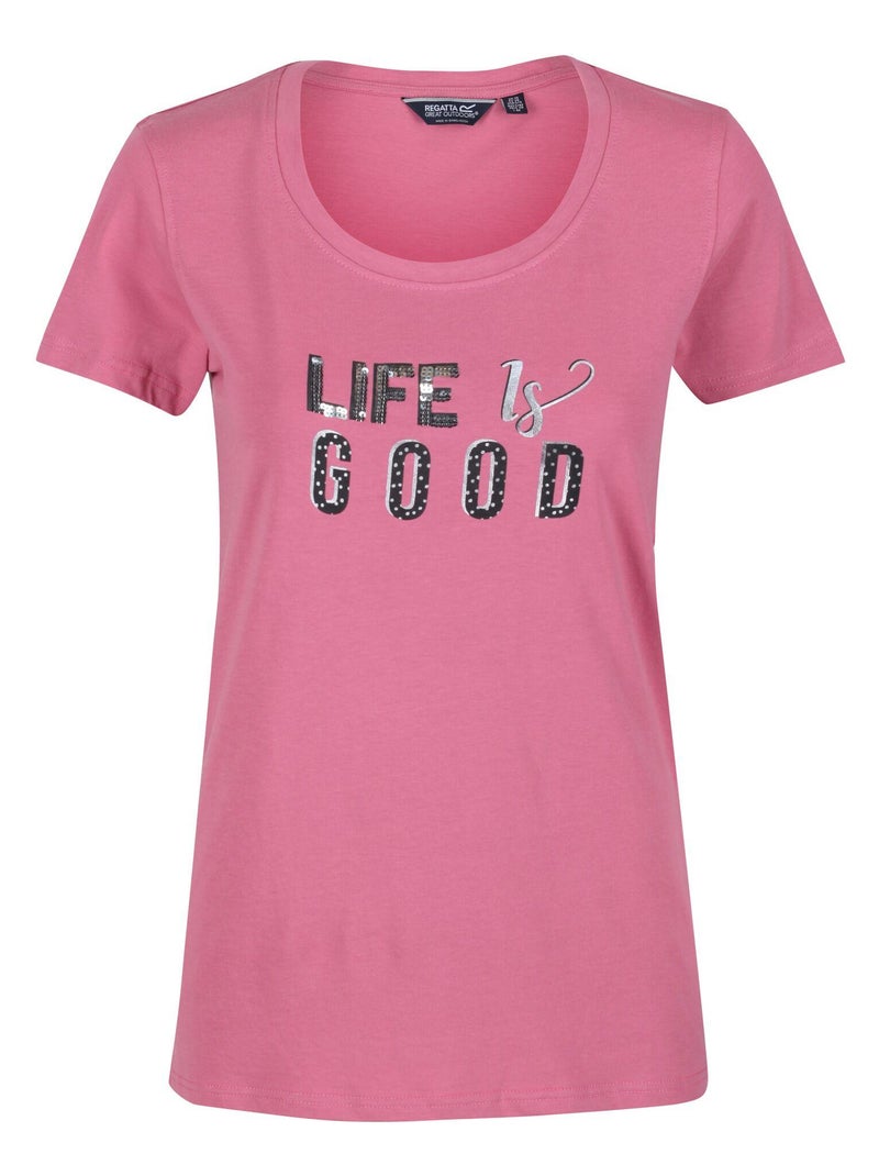 Regatta - T-shirt FILANDRA Rose pâle - Kiabi