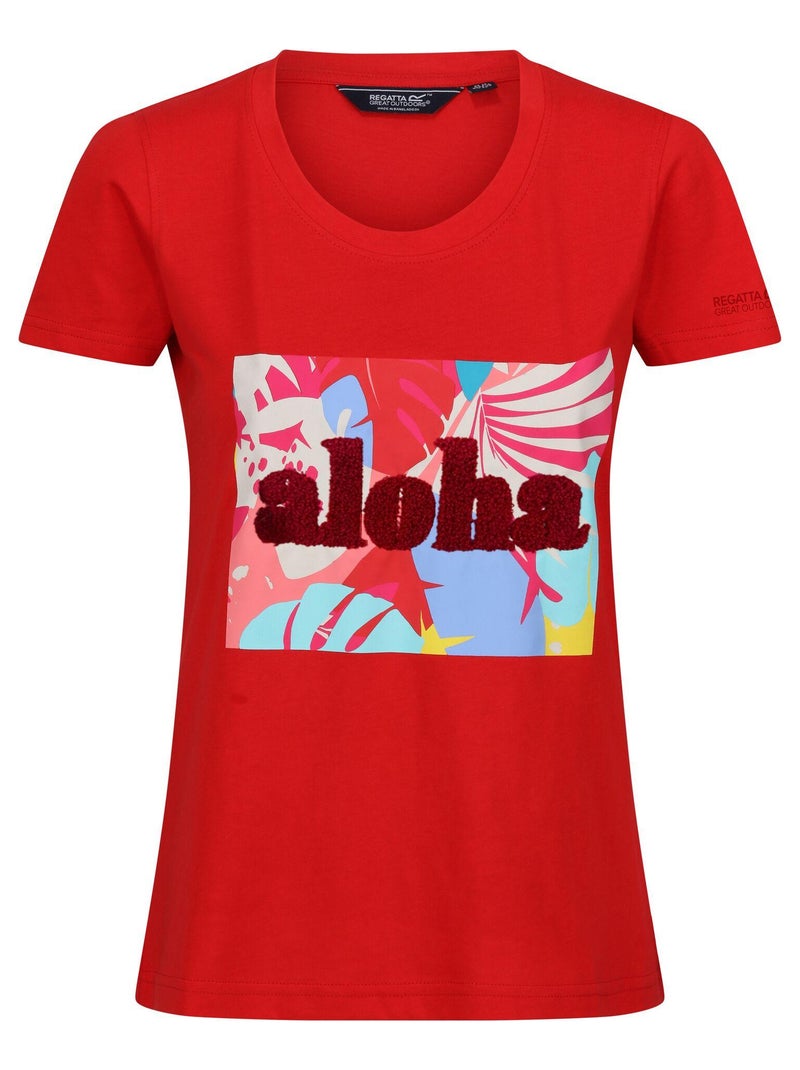 Regatta - T-shirt FILANDRA Rouge clair - Kiabi