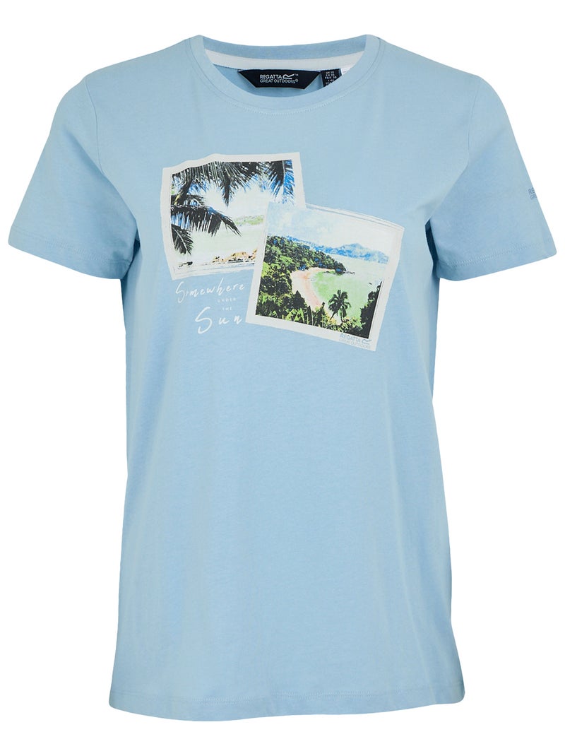 Regatta - T-shirt FILANDRA VX UNDER THE SUN Bleu anthracite - Kiabi