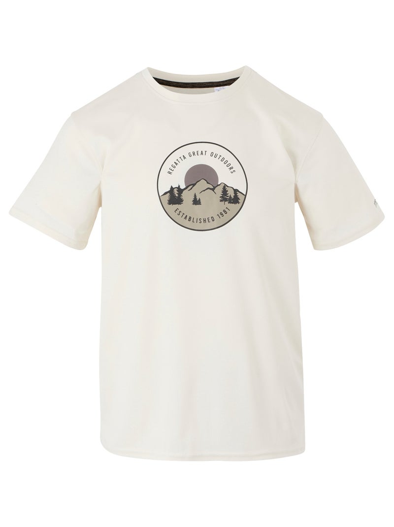 Regatta - T-shirt FINGAL Blanc - Kiabi