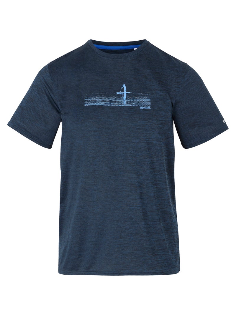 Regatta - T-shirt FINGAL Bleu foncé - Kiabi