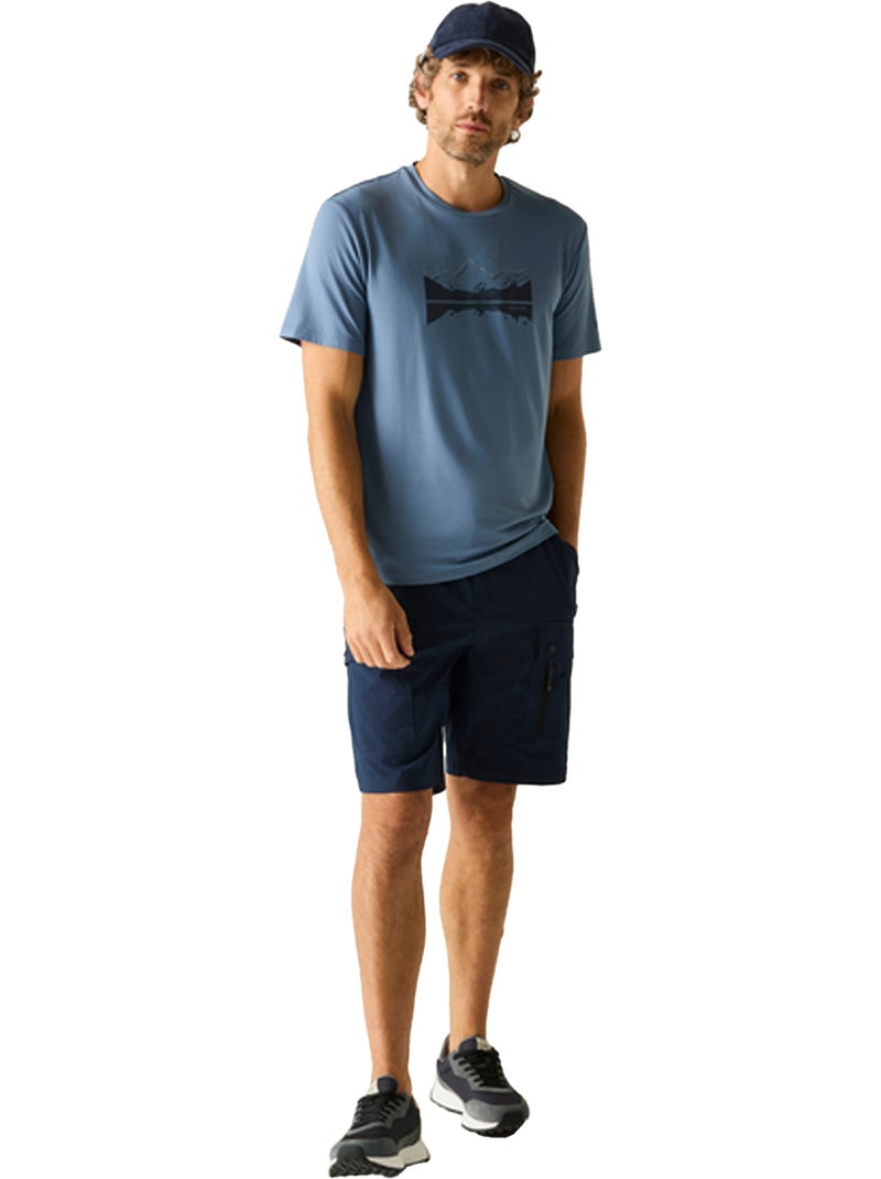 Regatta - T-shirt FINGAL Bleu - Kiabi