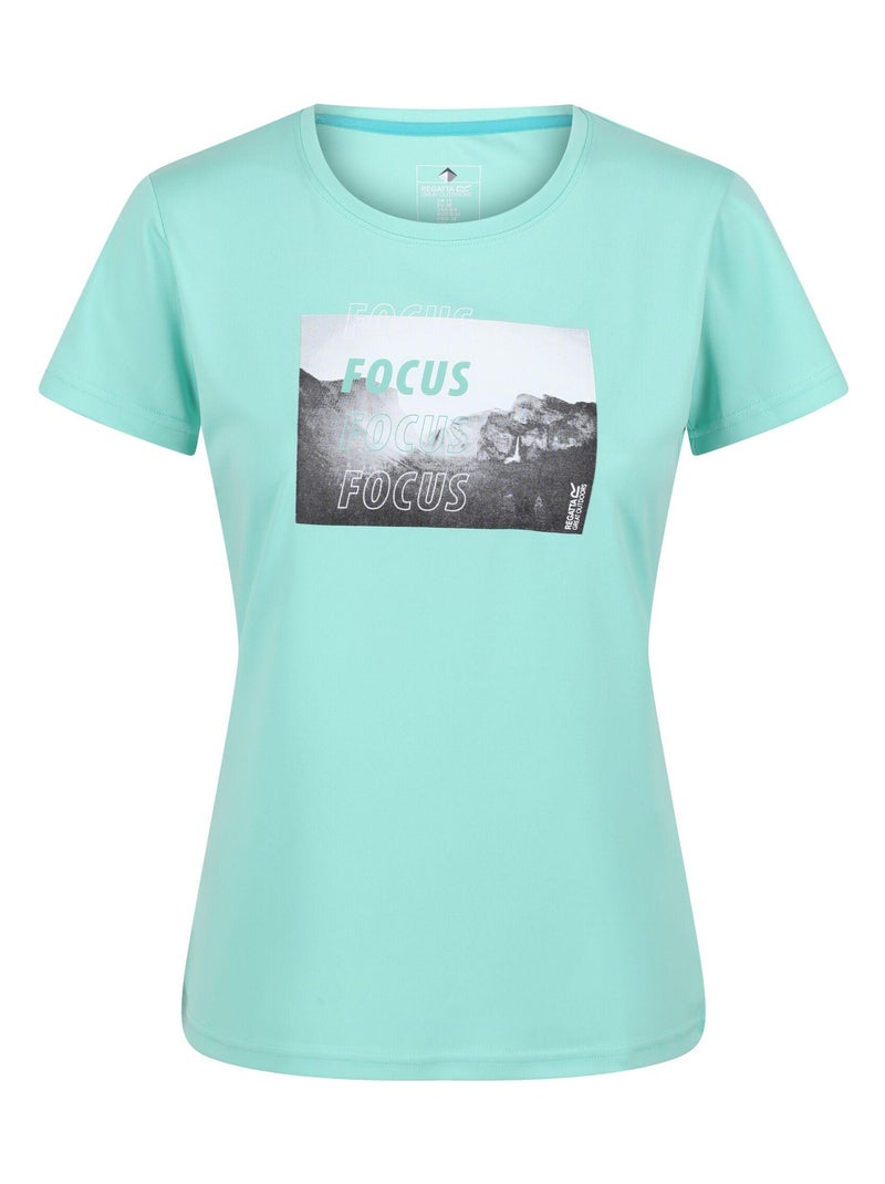 Regatta - T-shirt FINGAL Bleu turquoise - Kiabi