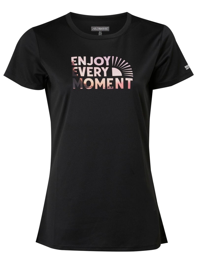 Regatta - T-shirt FINGAL Noir - Kiabi