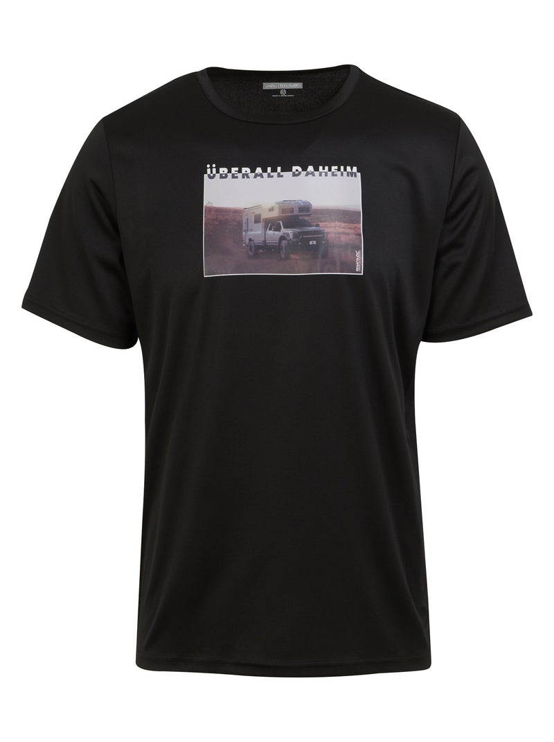 Regatta - T-shirt FINGAL SLOGAN Noir - Kiabi