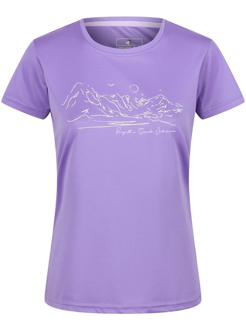 Regatta - T-shirt FINGAL Violet clair - Kiabi