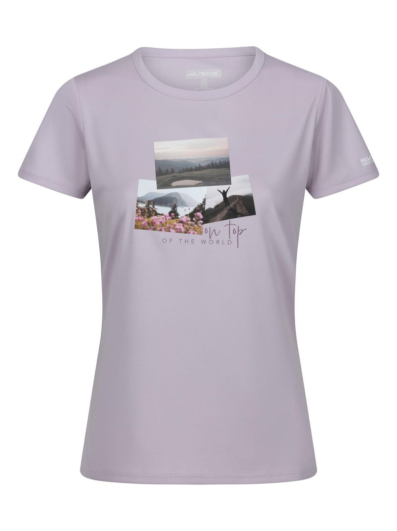 Regatta - T-shirt FINGAL Violet - Kiabi