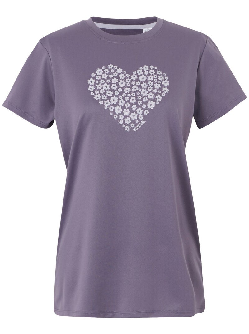 Regatta - T-shirt FINGAL Violet - Kiabi