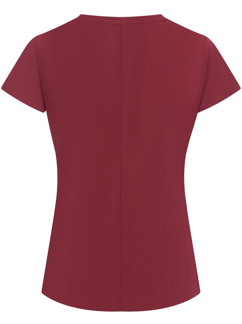 Regatta - T-shirt léger motif/style posture de yoga SERENITY Rouge foncé - Kiabi