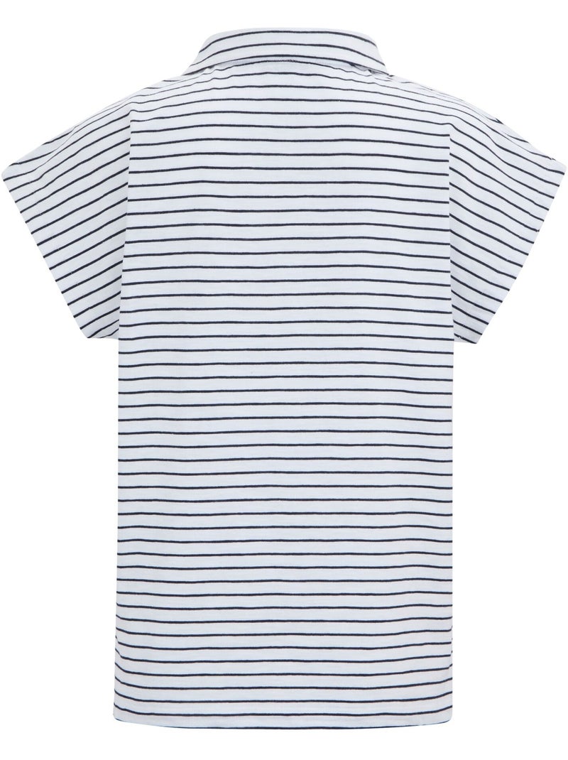 Regatta - T-shirt LORANA Blanc Bleu - Kiabi