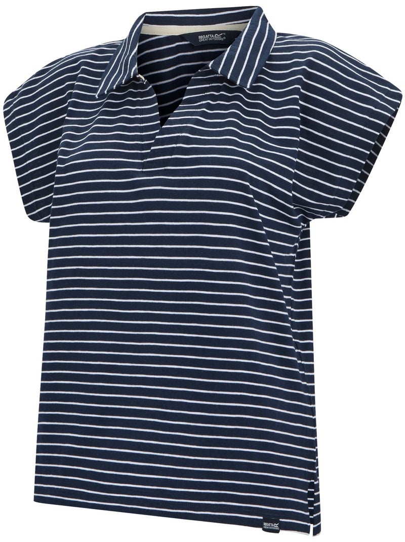 Regatta - T-shirt LORANA Bleu Bleu marine Blanc - Kiabi