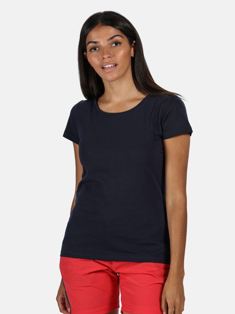 Regatta - T-shirt manches courtes CARLIE Bleu marine - Kiabi
