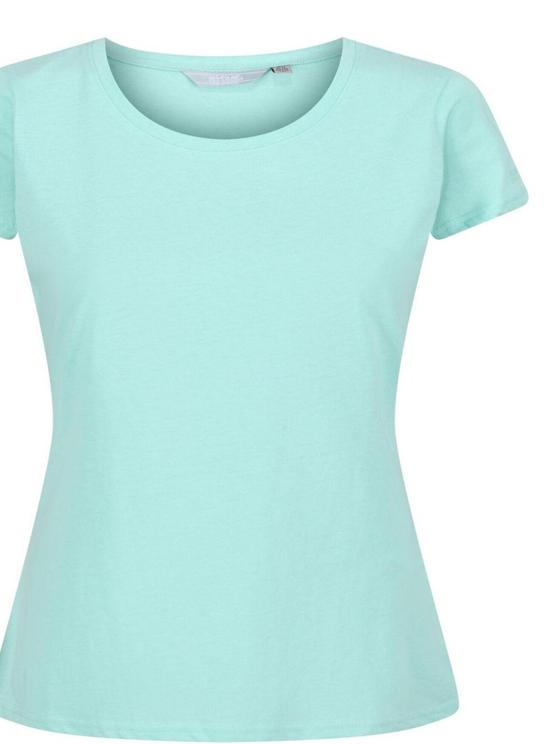 Regatta - T-shirt manches courtes CARLIE Bleu turquoise - Kiabi