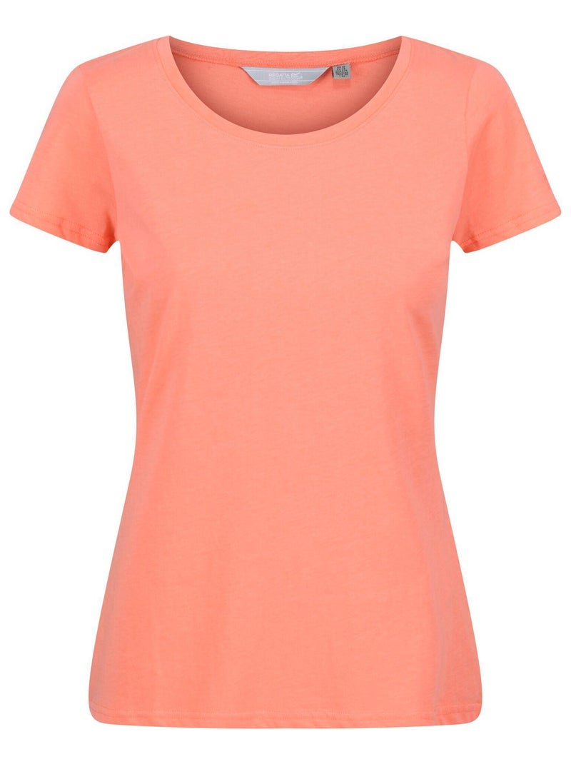 Regatta - T-shirt manches courtes CARLIE Orange corail - Kiabi