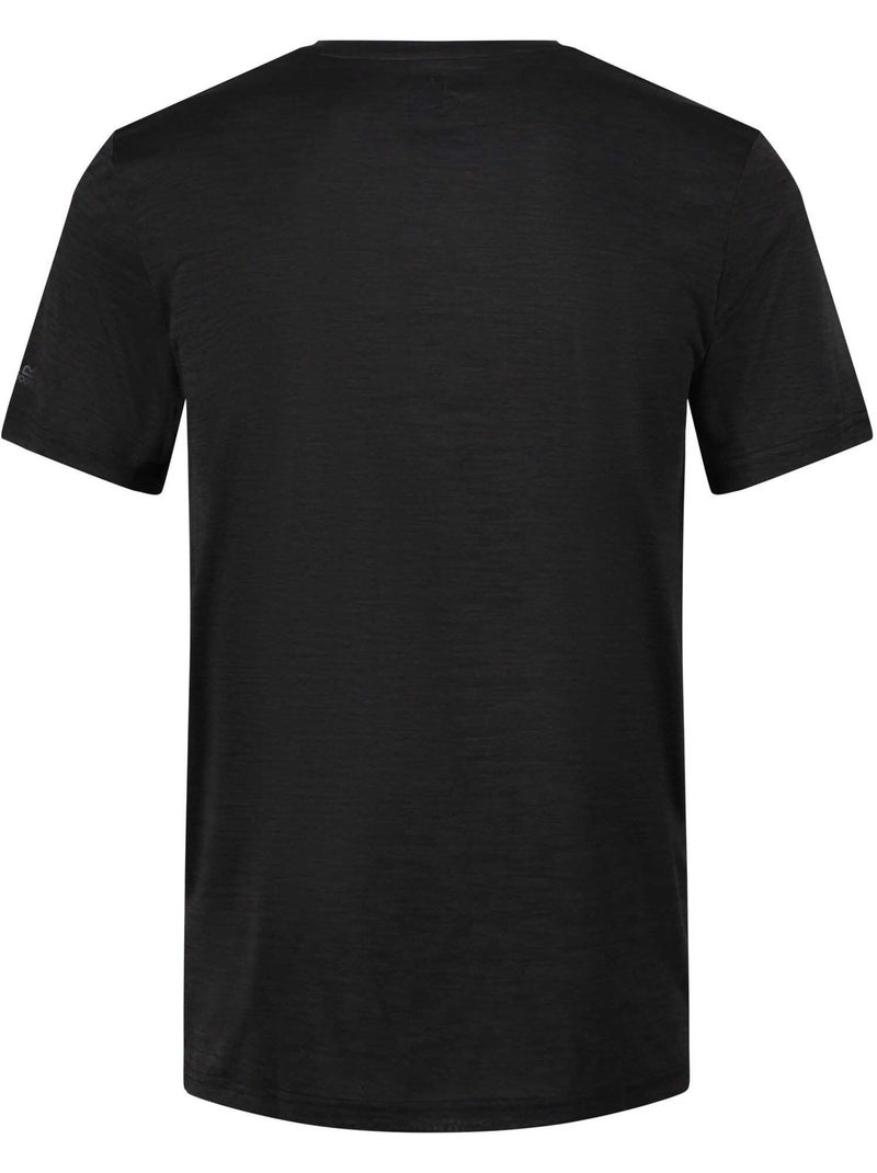 Regatta - T-shirt manches courtes FINGAL EDITION Noir ébène - Kiabi