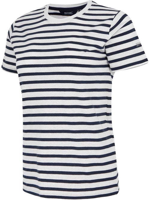 Regatta - T-shirt manches courtes motif/style à rayures BAYLETTA - Kiabi Regatta - T-shirt manches courtes motif/style à rayures BAYLETTA - Kiabi