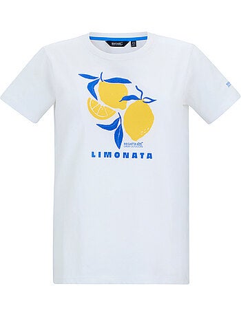 Regatta - T-shirt manches courtes motif/style citron FILANDRA LIMONATA