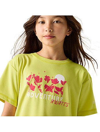 Regatta - T-shirt manches courtes motif/style fleurs ARIA