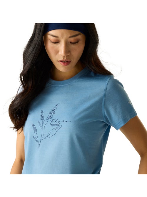 Regatta - T-shirt manches courtes motif/style lavande ESCADE - Kiabi