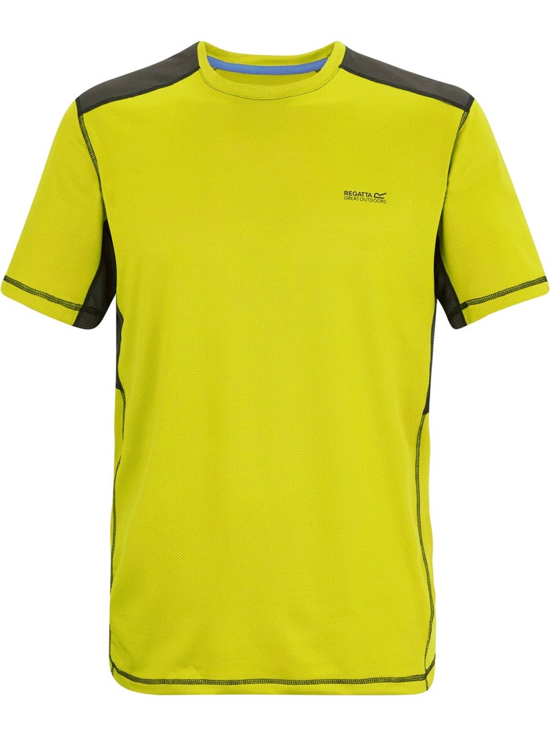 Regatta - T-shirt manches courtes motif/style logo VIRDA Jaune - Kiabi