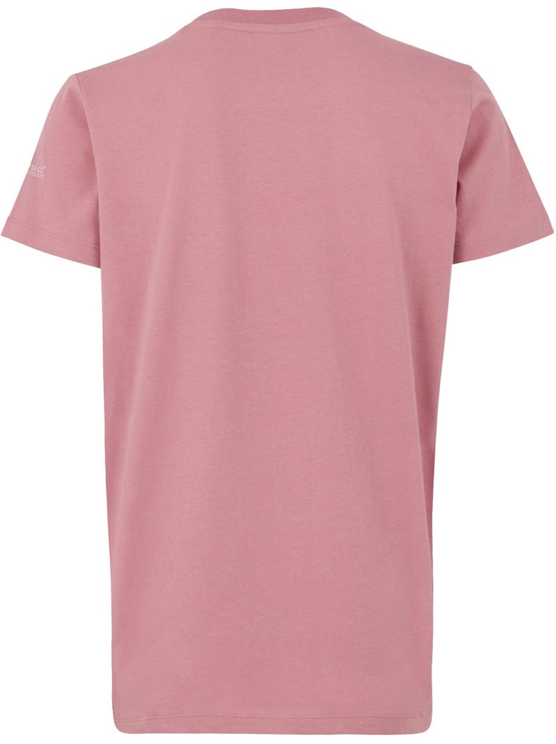 Regatta - T-shirt manches courtes motif/style rose FILANDRA Rose fushia - Kiabi