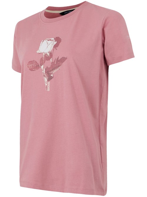 Regatta - T-shirt manches courtes motif/style rose FILANDRA - Kiabi