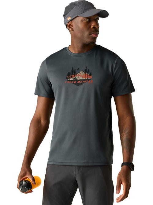 Regatta - T-shirt manches courtes motif/style scène de montagne FINGAL SLOGAN - Kiabi Regatta - T-shirt manches courtes motif/style scène de montagne FINGAL SLOGAN - Kiabi