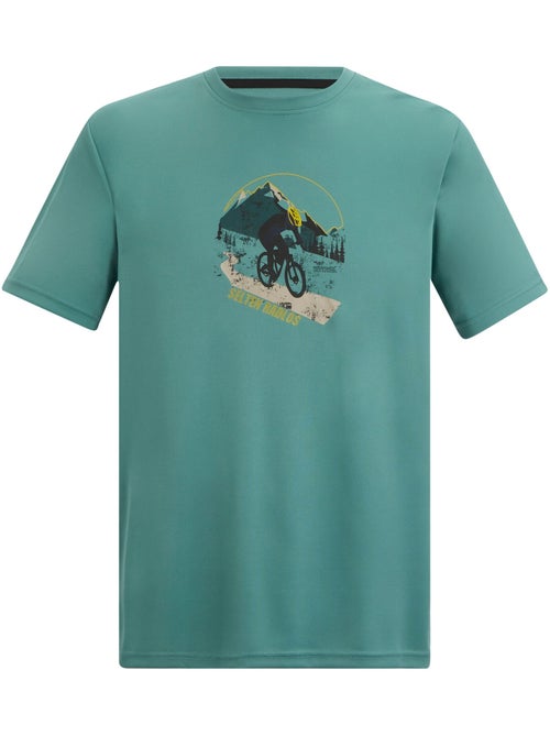 Regatta - T-shirt manches courtes motif/style VTT FINGAL SLOGAN - Kiabi