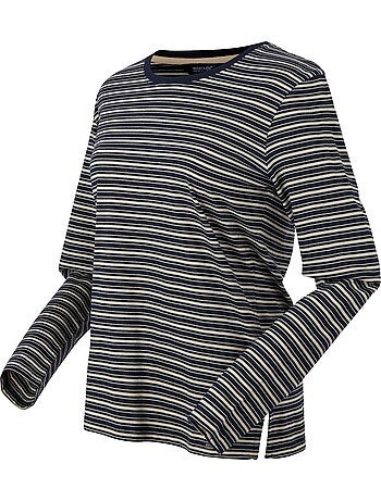 Regatta - T-shirt manches longues motif/style à rayures FEDERICA