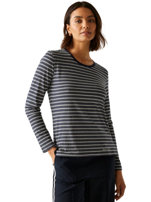 Regatta - T-shirt manches longues motif/style à rayures FEDERICA - Kiabi Regatta - T-shirt manches longues motif/style à rayures FEDERICA - Kiabi