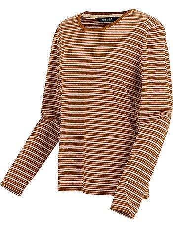Regatta - T-shirt manches longues motif/style à rayures FEDERICA