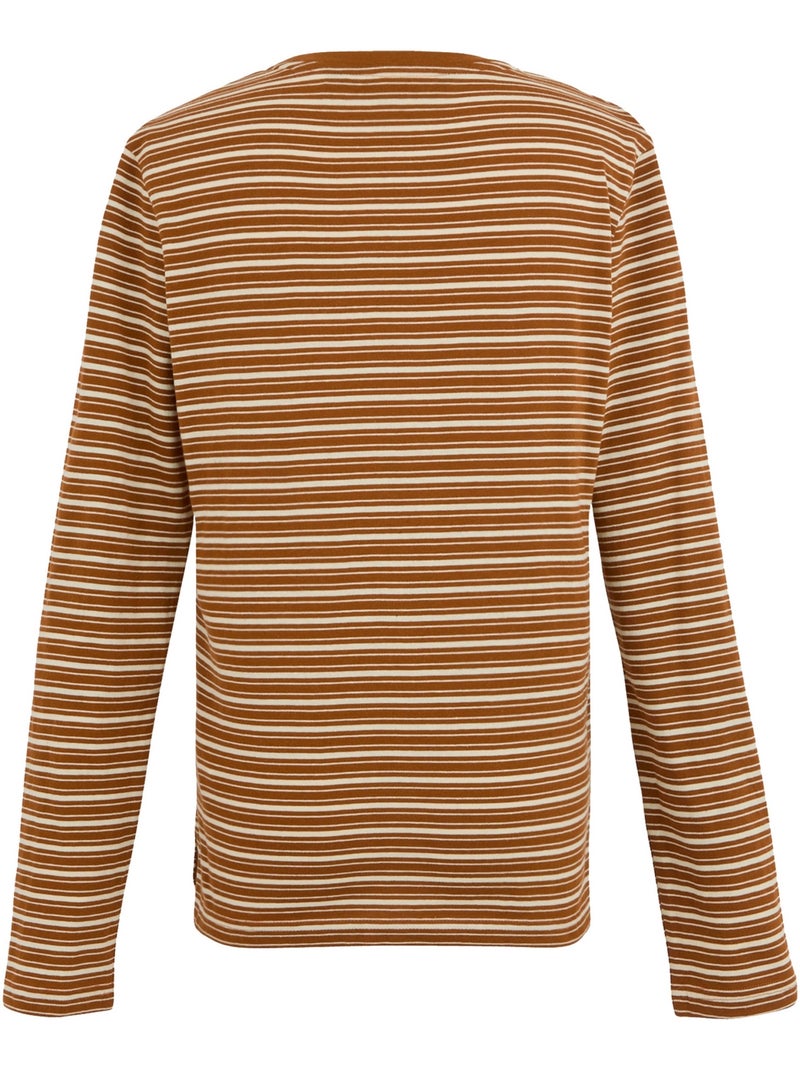 Regatta - T-shirt manches longues motif/style à rayures FEDERICA Marron - Kiabi