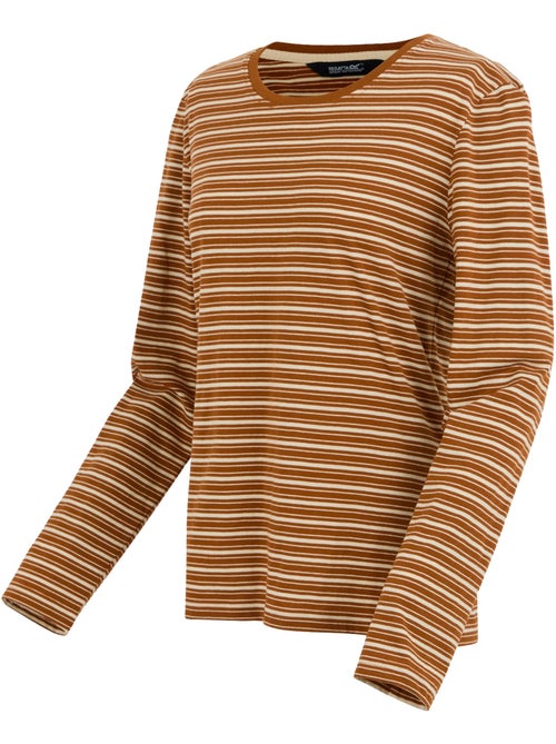 Regatta - T-shirt manches longues motif/style à rayures FEDERICA - Kiabi