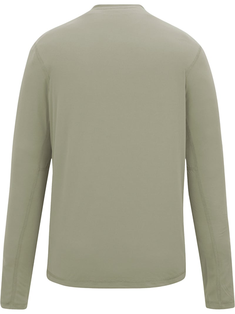 Regatta - T-shirt manches longues motif/style logo MINDO Blanc nacré - Kiabi