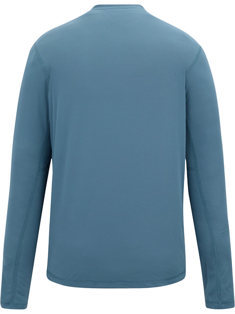 Regatta - T-shirt manches longues motif/style logo MINDO Bleu - Kiabi