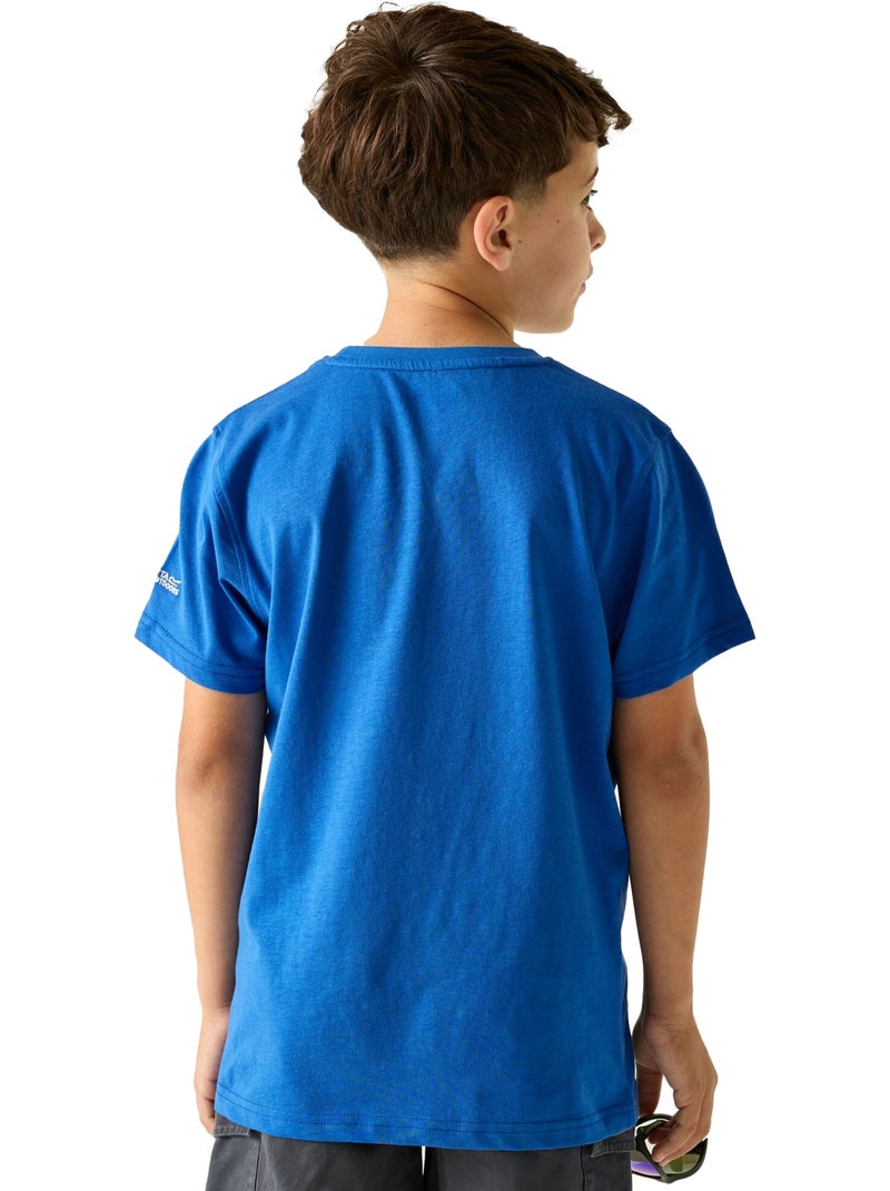 Regatta - T-shirt motif/style arbre BOSLEY Bleu Noir - Kiabi