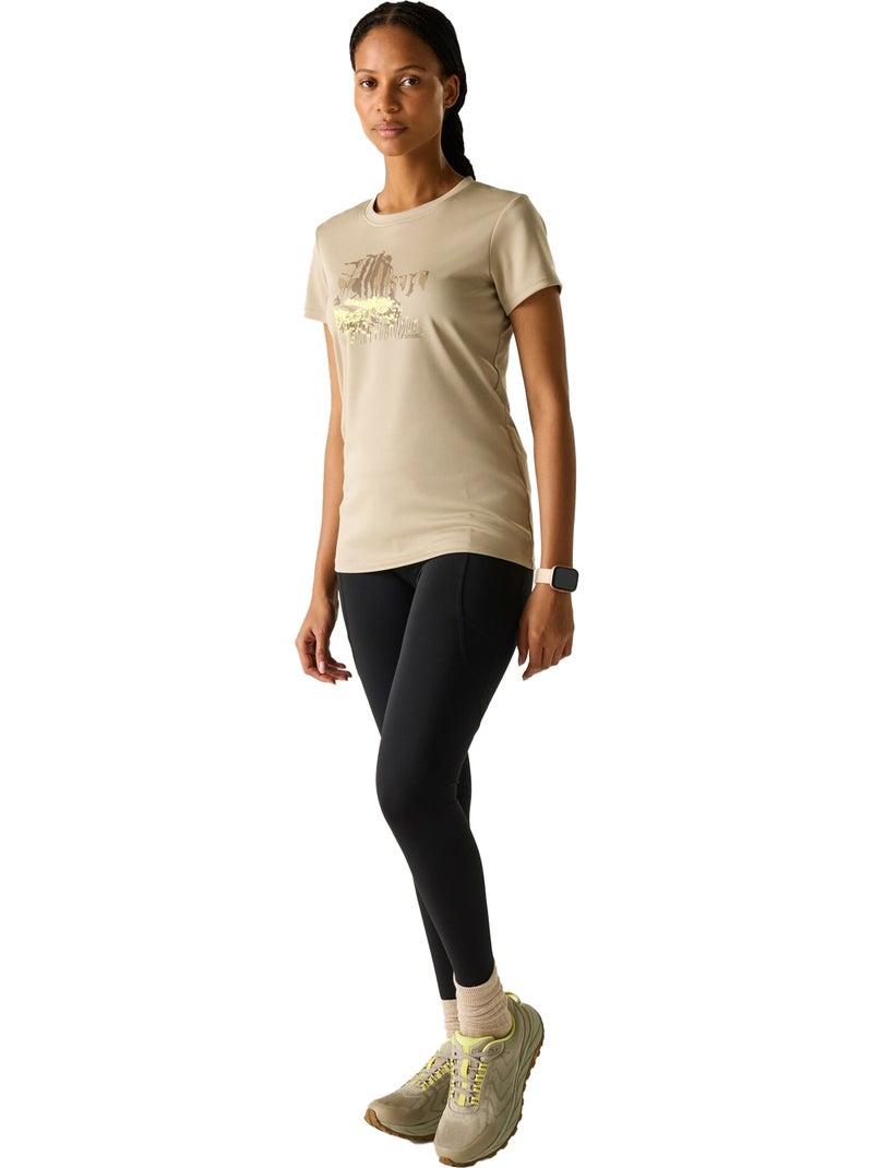 Regatta - T-shirt motif/style art abstrait FINGAL Beige - Kiabi