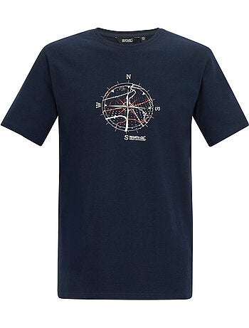 Regatta - T-shirt motif/style boussole CLINE