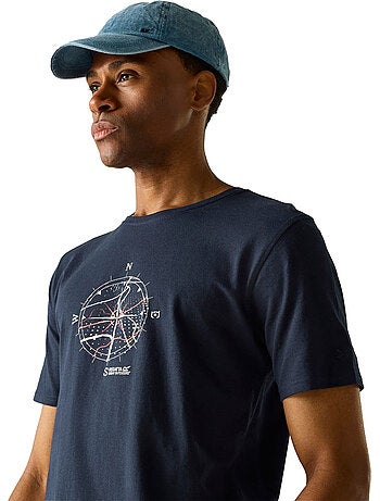 Regatta - T-shirt motif/style boussole CLINE