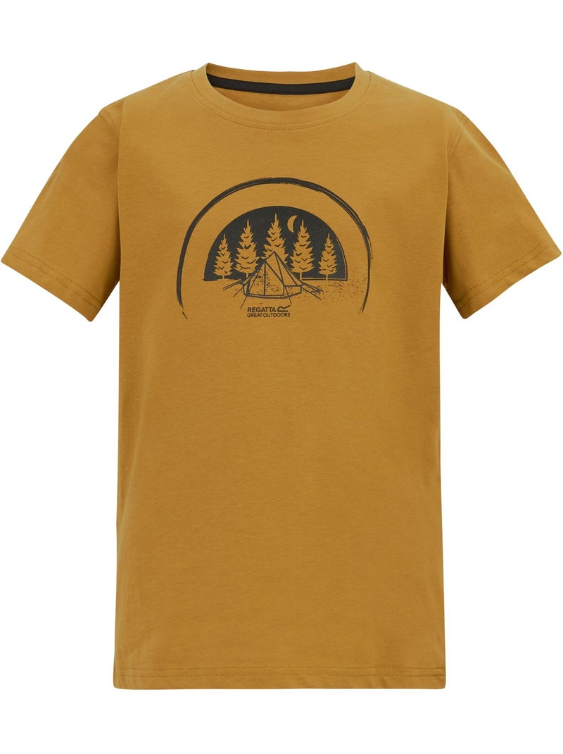 Regatta - T-shirt motif/style camping BOSLEY Marron - Kiabi