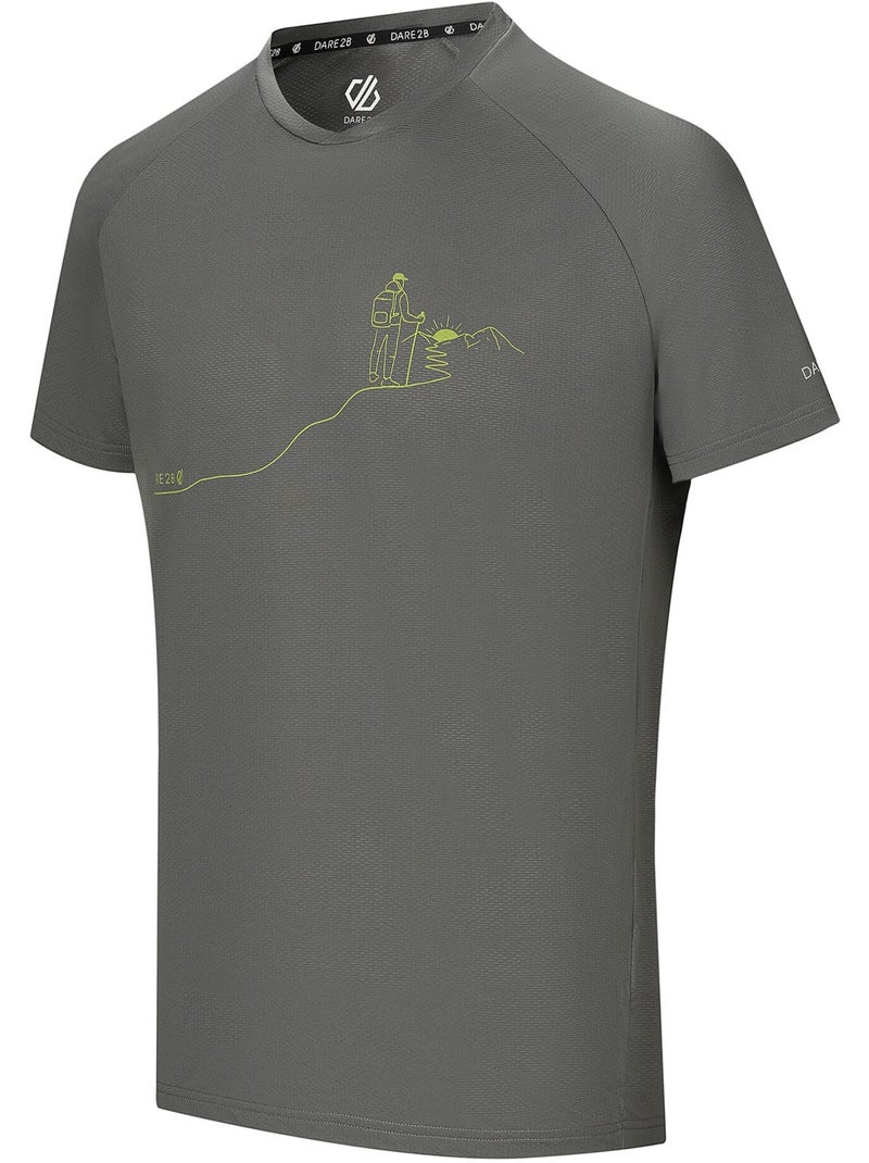 Regatta - T-shirt motif/style camping TECH Gris Gris anthracite - Kiabi