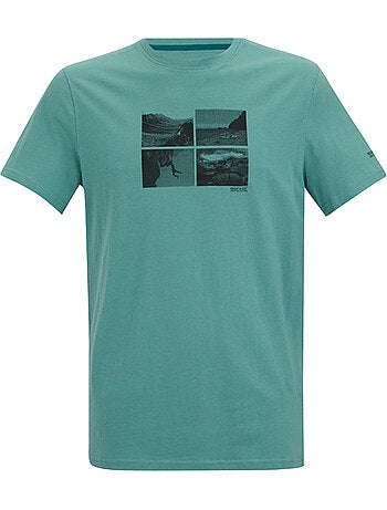 Regatta - T-shirt motif/style carré décoratif BREEZED