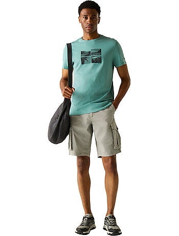 Regatta - T-shirt motif/style carré décoratif BREEZED