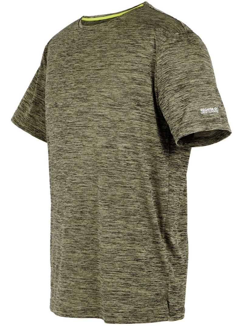 Regatta - T-shirt motif/style Chiné FINGAL EDITION Blanc nacré - Kiabi