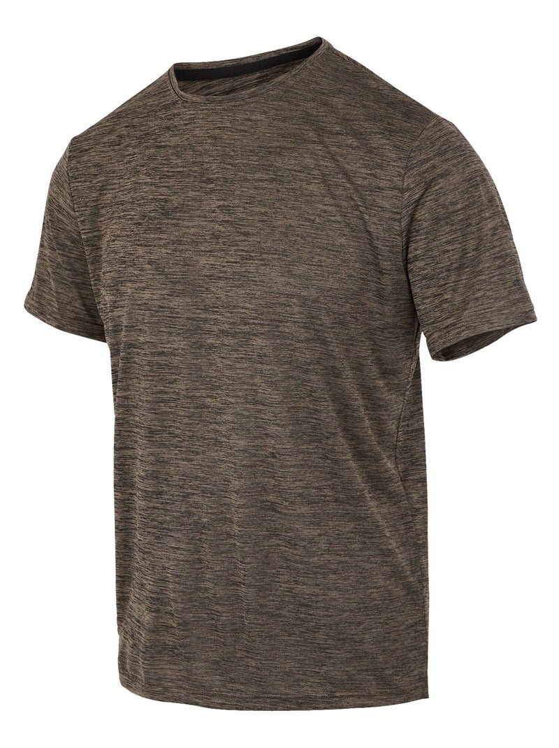 Regatta - T-shirt motif/style Chiné FINGAL EDITION Marron - Kiabi